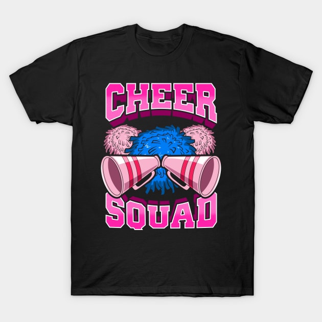 Cheer Squad Cheerleader Cheer Leading T-Shirt by E